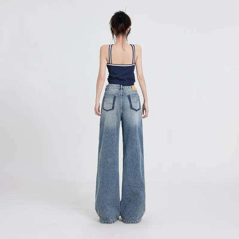 Women's High-Waisted Baggy Jeans Atlance