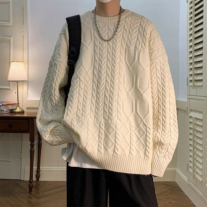 Men's Cable-knit Sweater