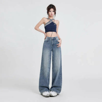Women's High-Waisted Baggy Jeans Atlance