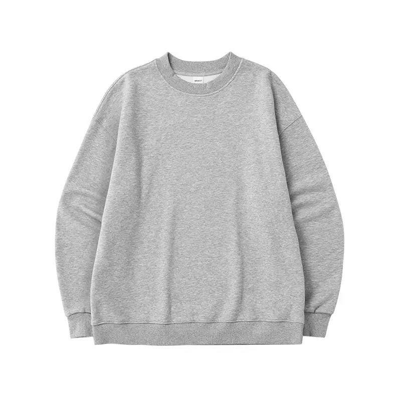 Oversized Fleece-lined Crew Neck Sweatshirt Atlance