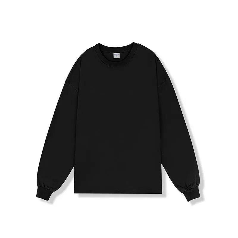 Men's Loose Basic Style Bottoming Long Sleeve Sweatshirt Atlance