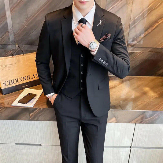 Slim Fit Business Suit ATLANCE