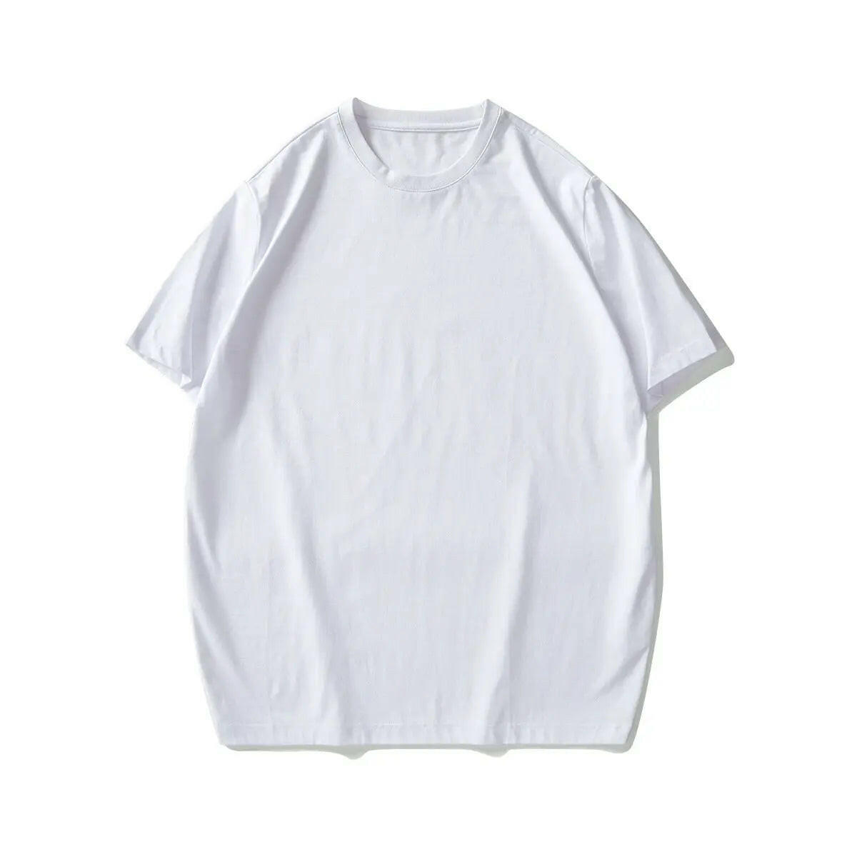 Men's Breezy Basic Solid Crewneck Tee ATLANCE