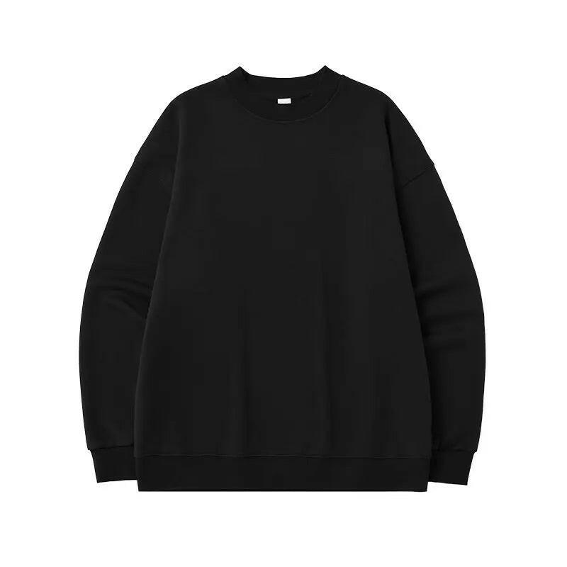 Oversized Fleece-lined Crew Neck Sweatshirt Atlance