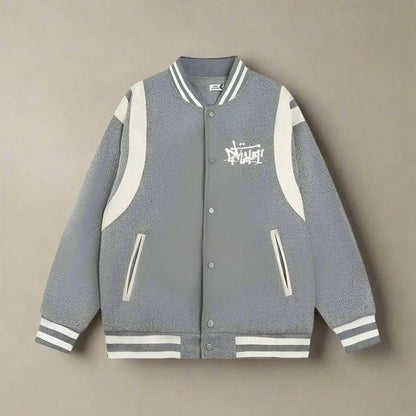 Men's Loose Casual Varsity Jacket Atlance