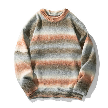 Gradient Round Neck Sweater – No. 1927