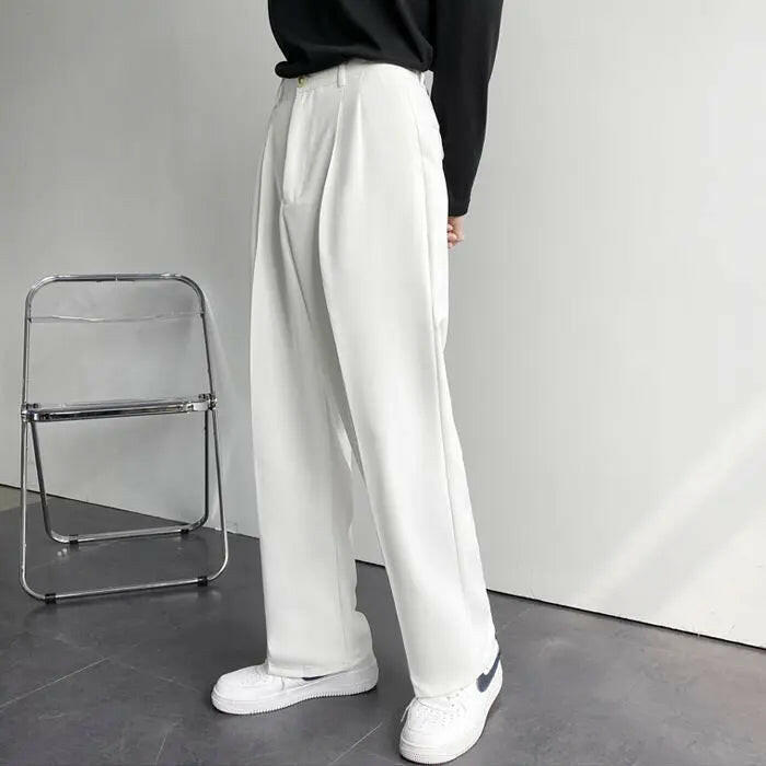 Men's Relaxed Fit Drape Dress Pants Atlance