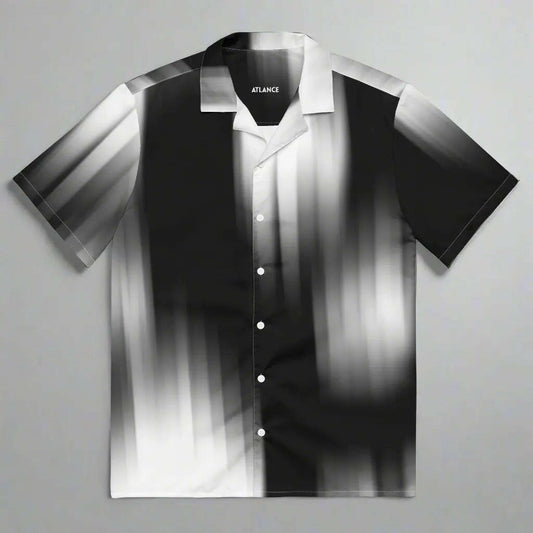 Men's Pixelated Pulse button shirt ATLANCE