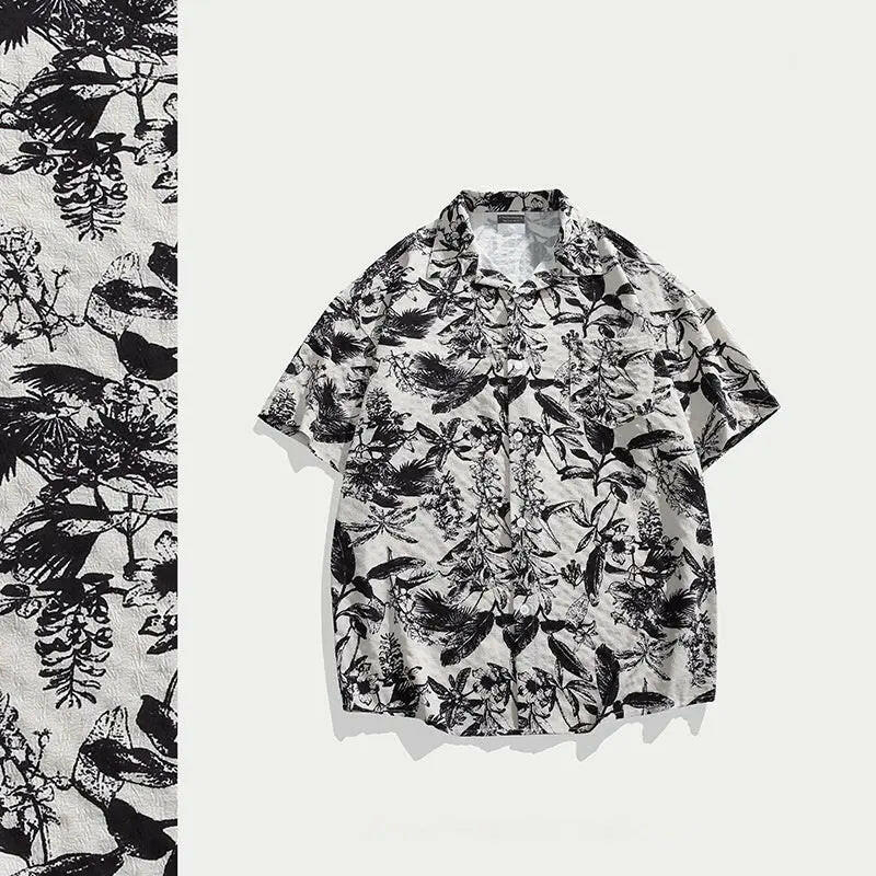 Men's Vintage Floral Shirt ATLANCE