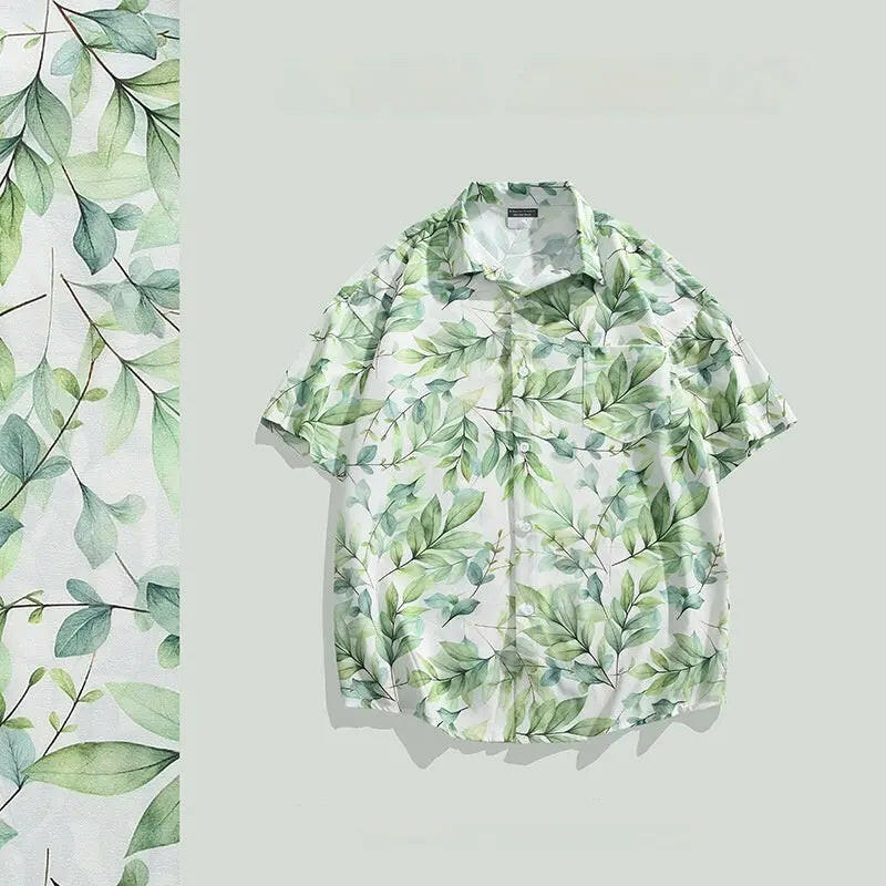 Men's Vintage Floral Shirt ATLANCE