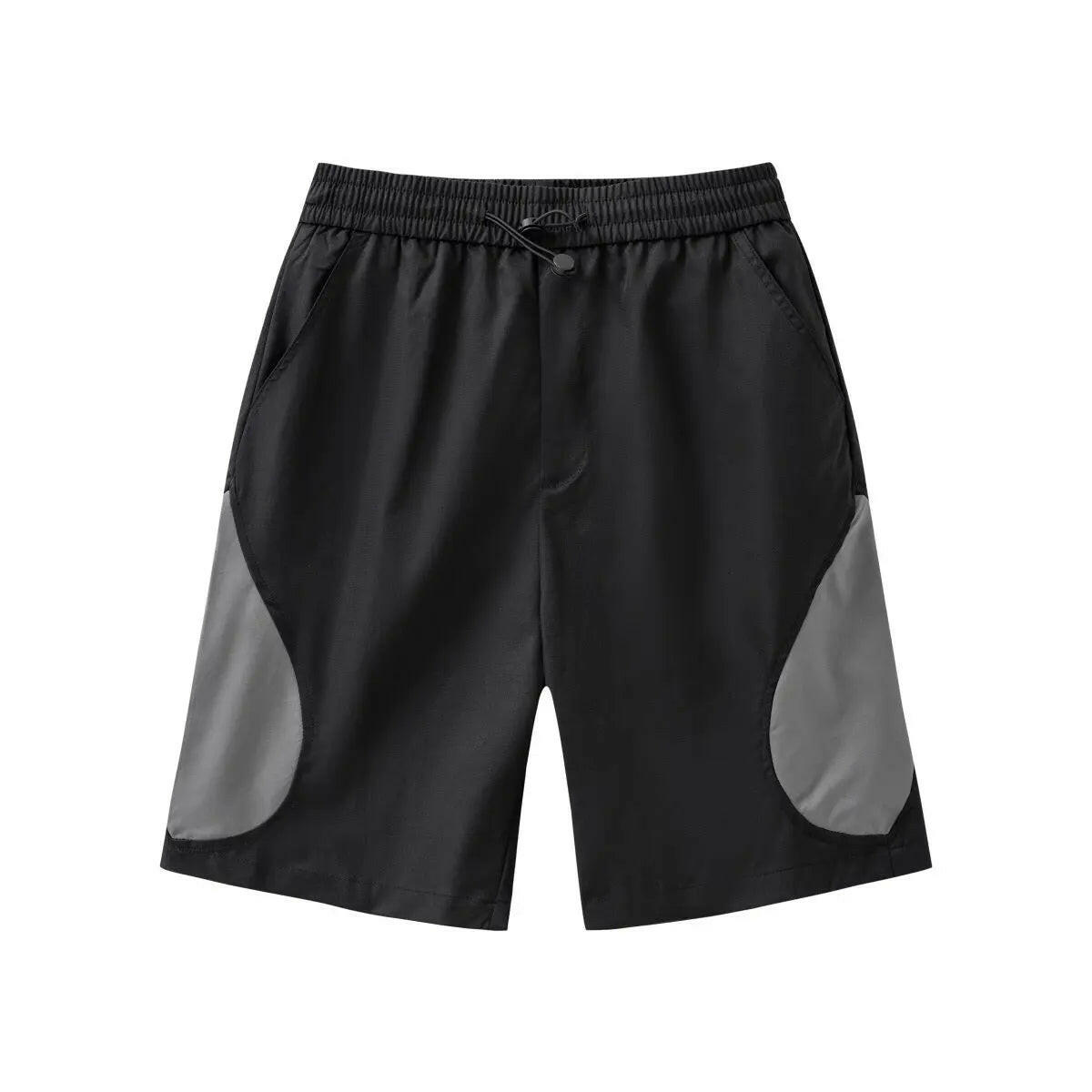 Unisex Relaxed Fit Contrast Panel Shorts Atlance