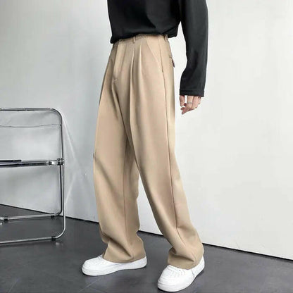 Men's Relaxed Fit Drape Dress Pants Atlance