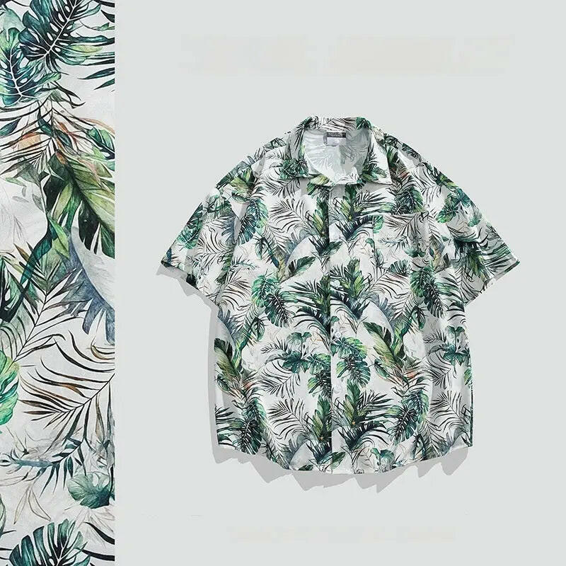 Men's Vintage Floral Shirt ATLANCE