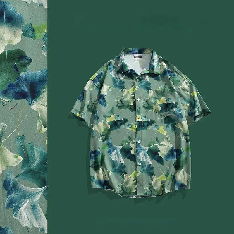 Men's Vintage Floral Shirt ATLANCE